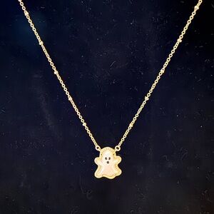 Kendra Scott Gold Ghost Pendant Necklace